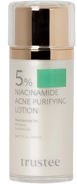 TRUSTEE BIOMED 珍信賴生醫 5%菸鹼醯胺極淨抗痘解方精華乳, 50ml, 1瓶