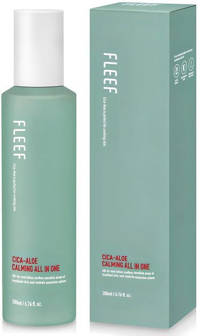 플리프 남성용 시카 알로에 카밍 올인원, 200ml, 1개