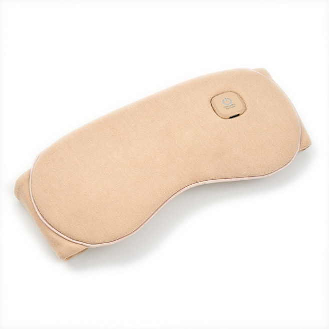 비타그램 골드아이 무선 온열안대 충전형, 베이지, VG-1002A - 눈 온열 찜질기