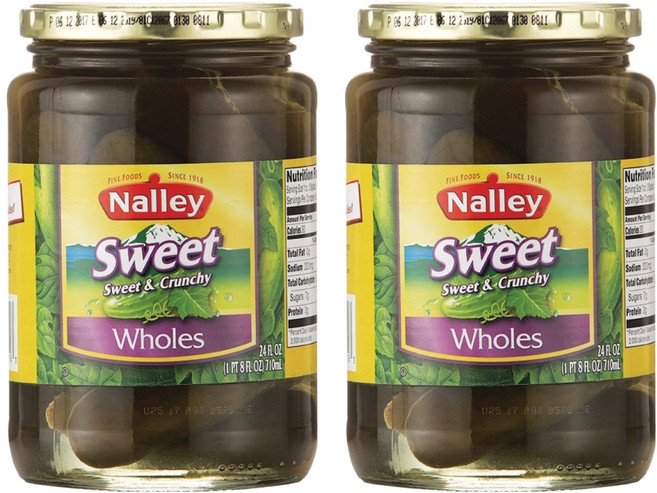 낼리 스위트 스위트&크런치 홀스 피클, 2개, 680g