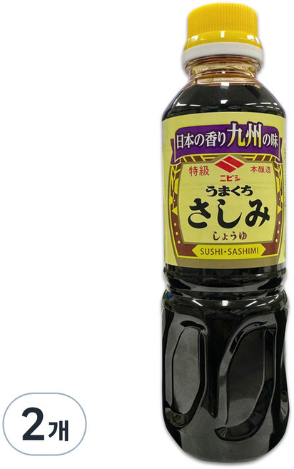 니비시 사시미 간장, 360ml, 2개