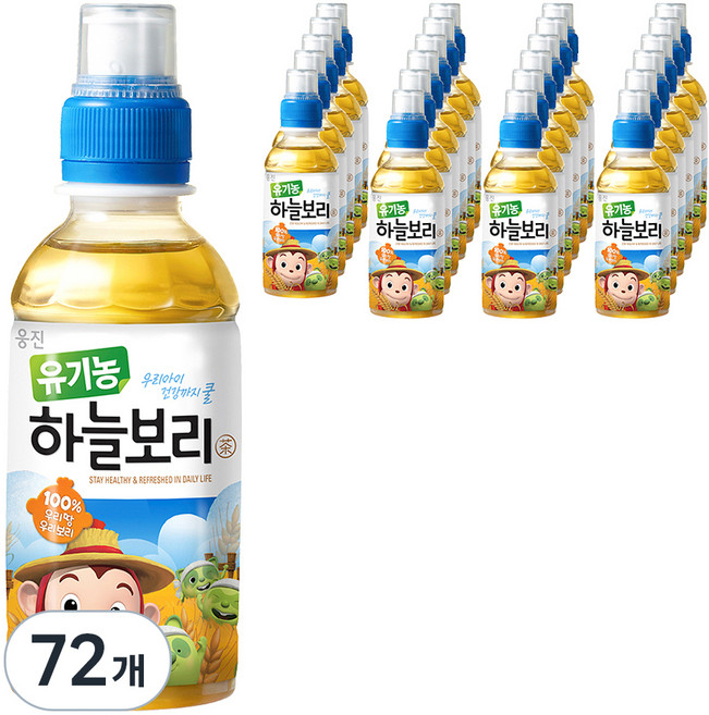 하늘보리 유기농 차, 200ml, 72개