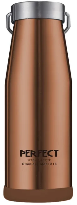 PLUS PERFECT 理想 日式316真空保溫杯, 1個, 玫瑰金, 700ml