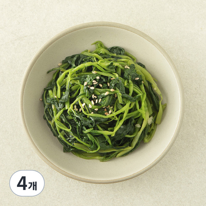 집반찬연구소 참나물무침, 80g, 4개