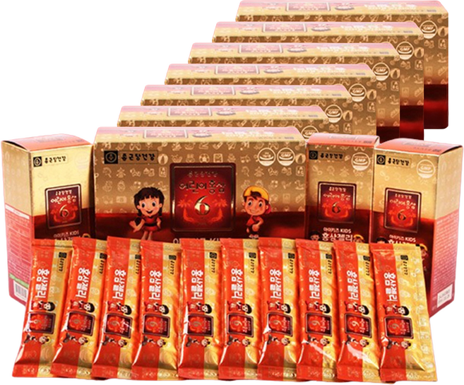 종근당건강 아이키즈 홍삼젤리, 600g, 8박스