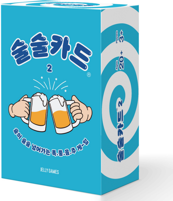 술술카드 시즌2 폭풍음주 단체 술자리 카드게임, 혼합색상, 1개