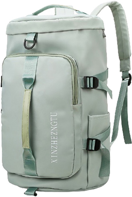 XINZHEZNGTU 二用多功能運動旅行包 防水牛津布 後背包/單肩包/手提包/斜背包, 果綠色, 1個
