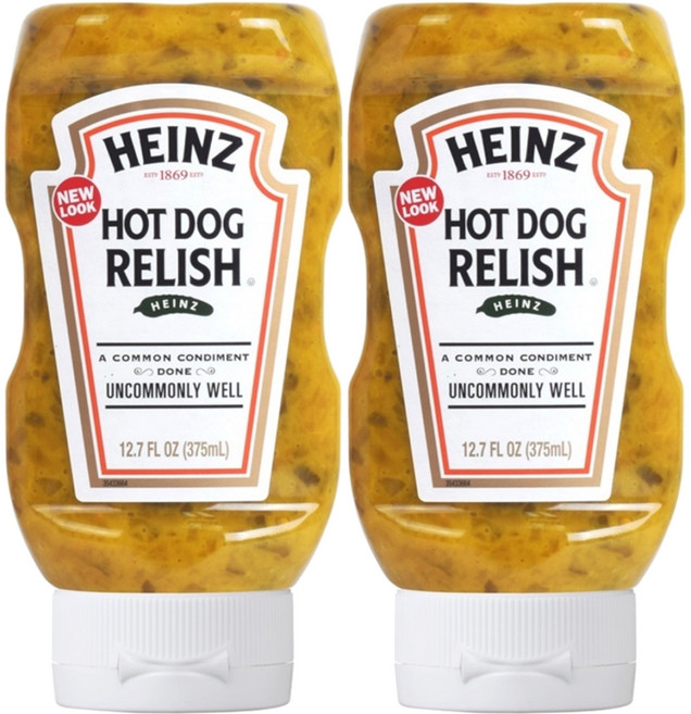 HEINZ 亨氏 黃芥末熱狗醬, 375ml, 2個