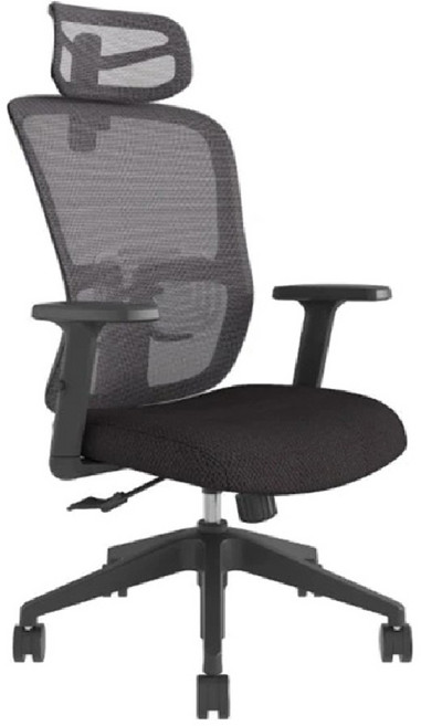 YOKA 佑客家具 APOLLO 辦公職員椅, 黑色