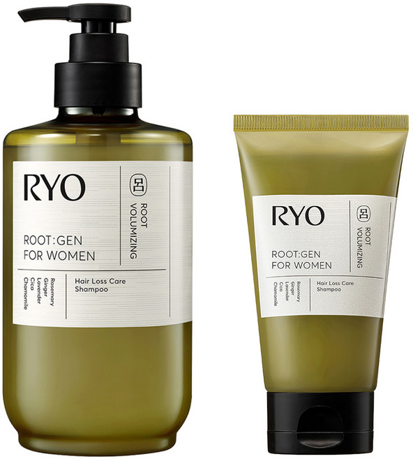 려 루트젠 여성 맞춤 탈모증상전문케어 샴푸 515ml + 100ml 세트, 1개