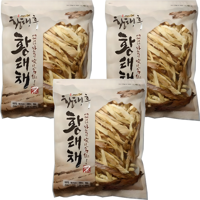 황태후 황태채, 200g, 3개