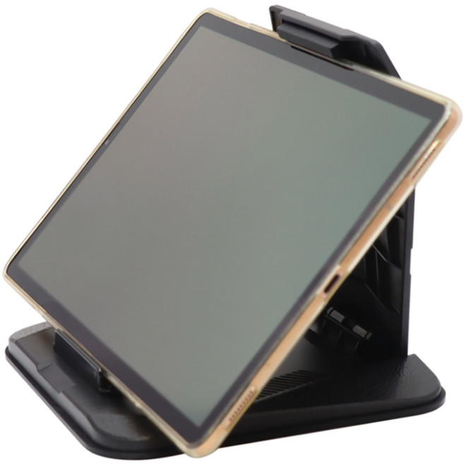 제노윈 차량용 대시보드 태블릿 핸드폰 거치대, 1개, 블랙