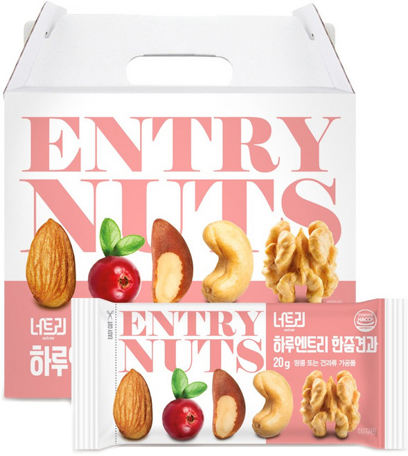 Nutree 綜合堅果隨身包 30包, 1盒