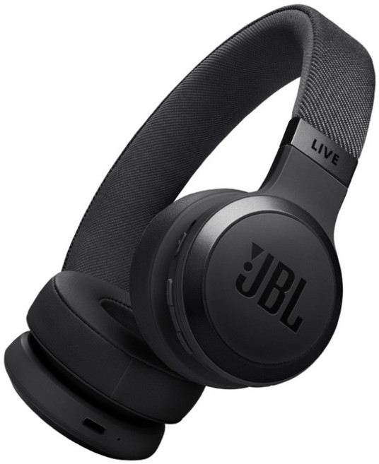 JBL 耳罩式藍牙降噪無線耳機, 黑色, LIVE670NC