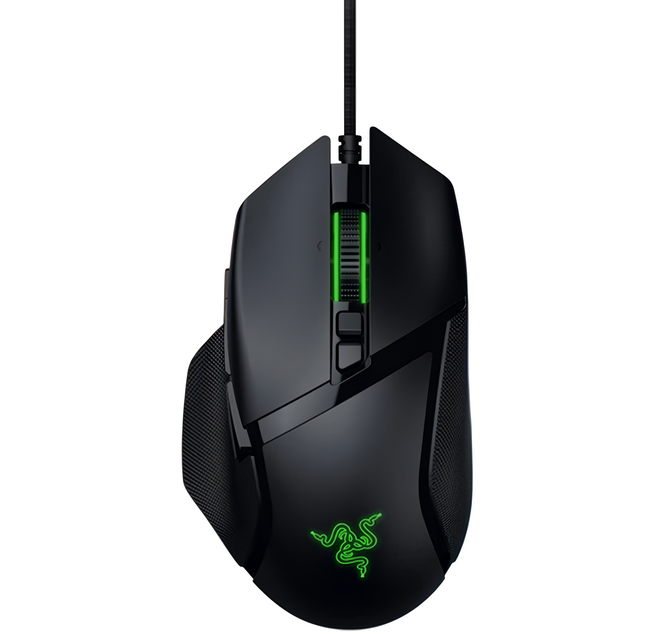 RAZER 雷蛇 巴塞利斯蛇 V3 35K 滑鼠, 黑色
