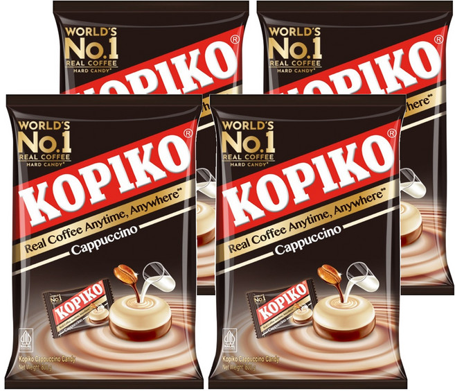 코피코 카푸치노 캔디, 800g, 4개
