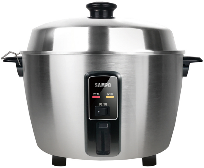 SAMPO 聲寶 304全不鏽鋼電鍋 10人份 1個, KH-WG10T