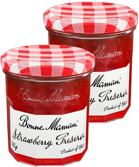 Bonne Maman 草莓果醬, 225g, 2罐