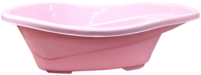 HOUSE 好室喵 嬰兒浴盆 小, 粉紅色, 1個