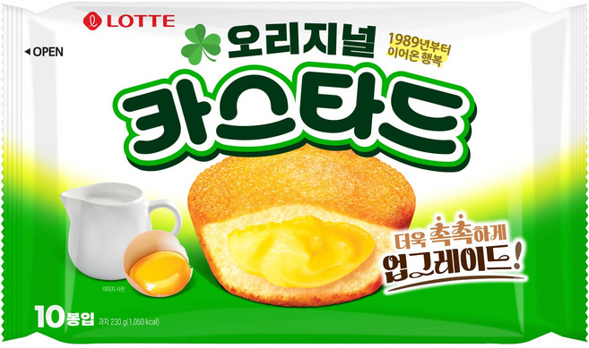 롯데카스타드 오리지널, 230g, 1개