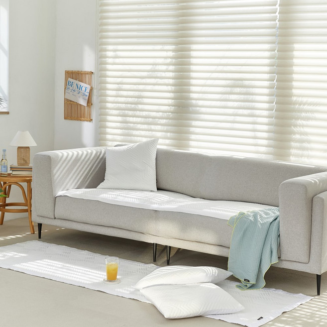 파르페by알레르망 콜드 듀라론 냉감 3중직 광폭 소파패드