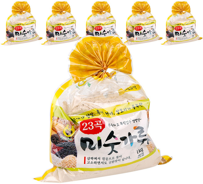 오양식품 23곡 미숫가루, 1kg, 6개