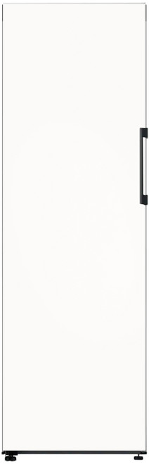 [색상선택형] 삼성전자 319L 비스포크 AI 키친핏 1도어 김치플러스 방문설치, 에센셜 화이트, RQ32C7612AP