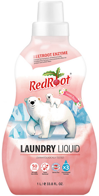 레드루트 유아 세탁세제 스위트플로랄향 플러스, 1L, 1개