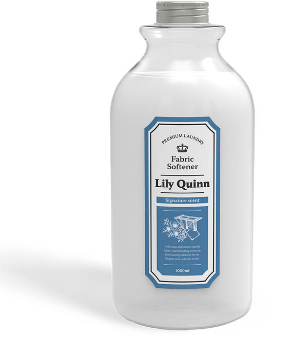 릴리퀸 프리미엄 섬유유연제 시그니처 본품, 1L, 1개