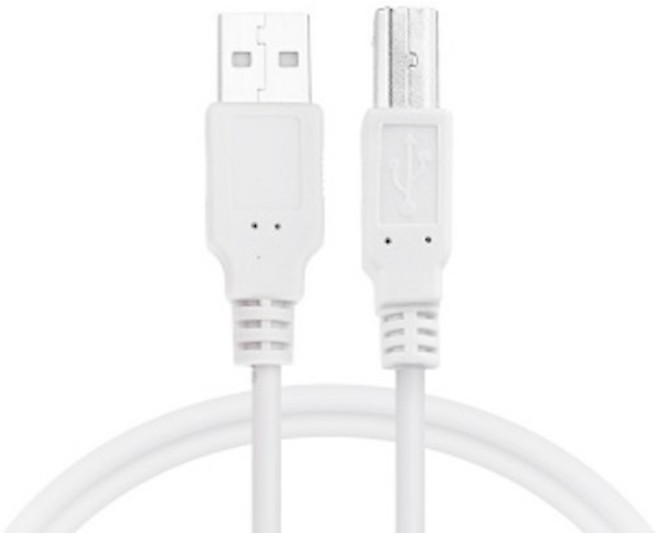 애니포트 플러스 USB 2.0 프린터 케이블 AM-BM, 4개, 1.8m