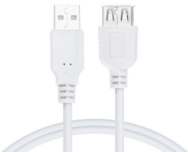 애니포트 플러스 USB 2.0 연장케이블 AM/AF, 4개, 1.8m