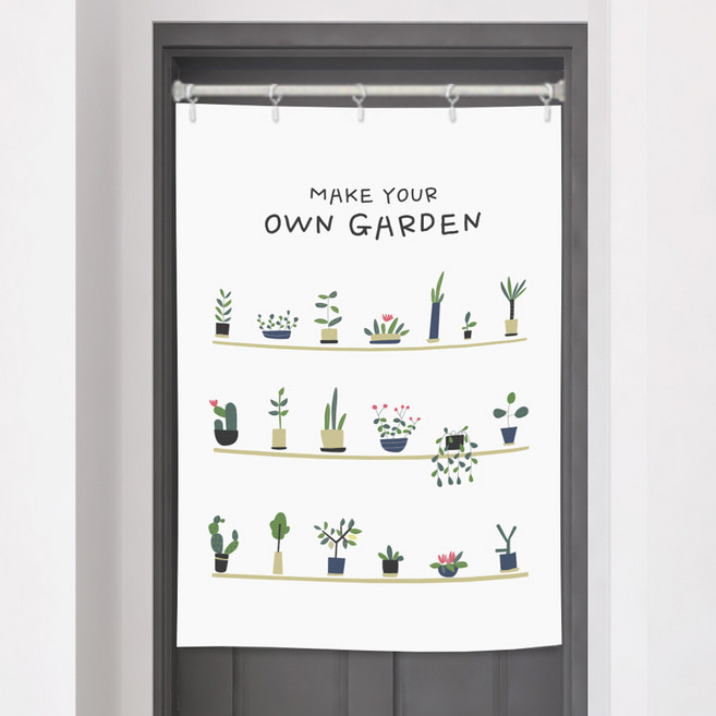 상상후 패브릭포스터, 가드닝