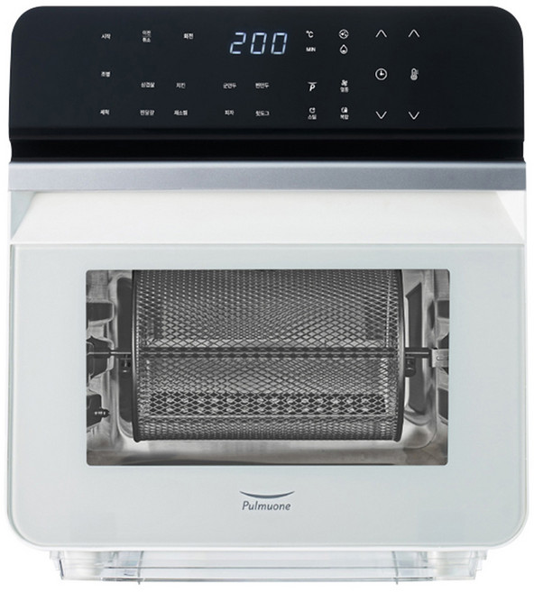 풀무원 스팀쿡 에어프라이어 로티세리 10.5L, 화이트, 1개, AV10C11WA