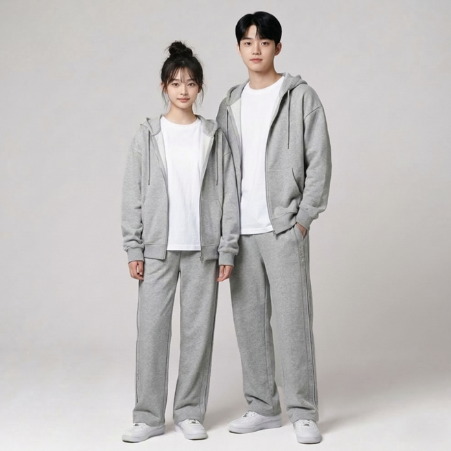 로시앤로우 주니어 아동 와이드 트레이닝 팬츠 SK007