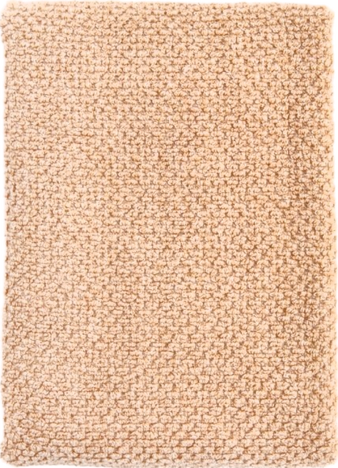 HOLA 和樂家居 奧可利雙色紗竹纖維混紡風格毛巾 80 x 40 x 0.4cm 176g, 黃色, 1條