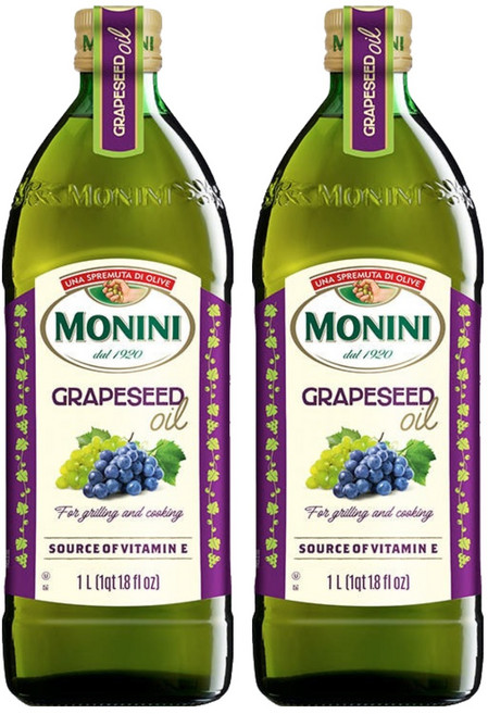 모니니 포도씨 오일, 1L, 2개