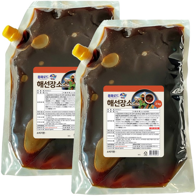 풍미로드 해선장소스, 2kg, 2개