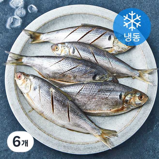 고마워 재호식품 손질 전어 (냉동), 1kg(1미당 80g 이상), 6개