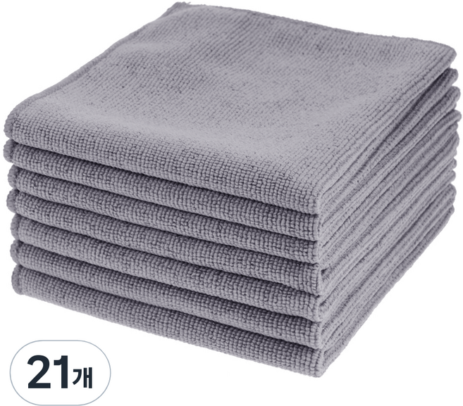 코멧 극세사 행주 그레이, 21개