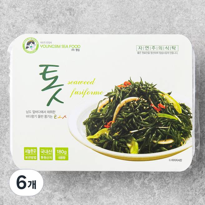 톳, 180g, 6개