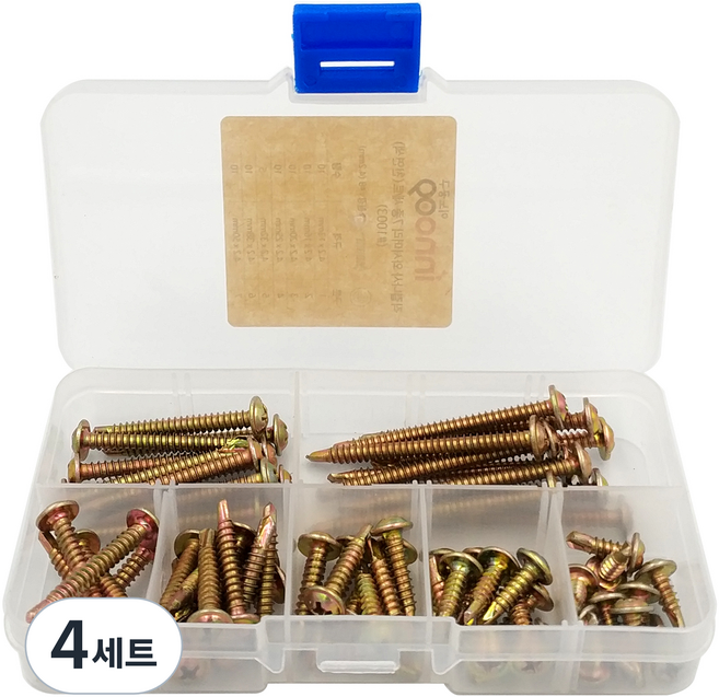 Innotime 華司頭自攻螺絲 7種, 4套