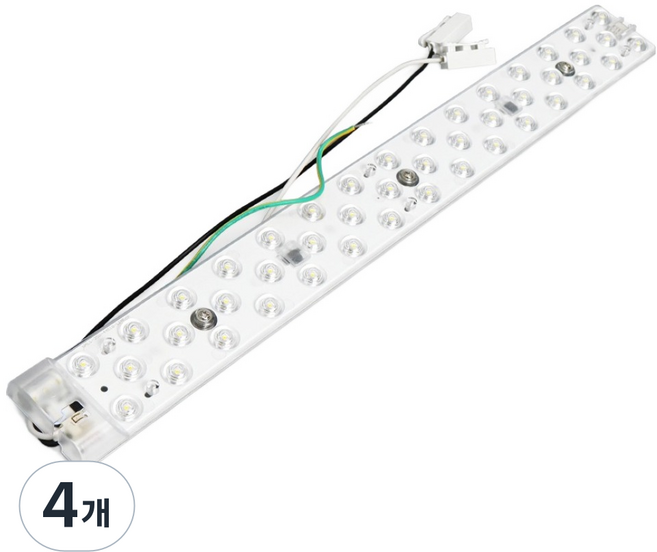 Blooming LM LED模組 25W 替代36W FPL 改裝客廳廚房螢光燈, 4個, 燈泡色
