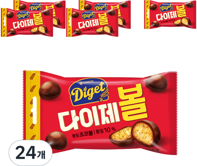 닥터유 다이제볼, 42g, 24개