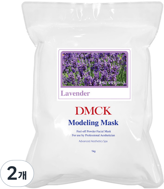 DMCK 薰衣草香氛軟膜粉面膜 1kg, 1入, 2個