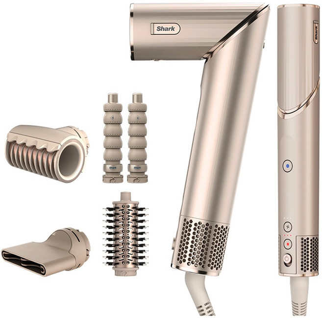 샤크 플렉스타일 에어 스타일러 1650W, HD434SLKR, Stone