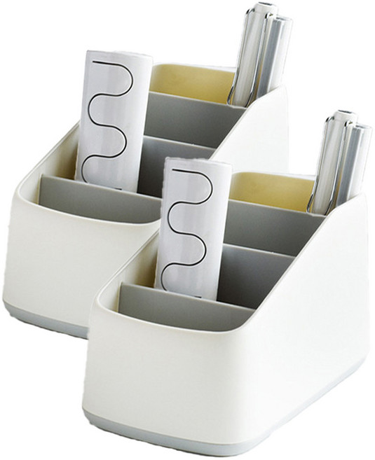 콩앤드 리모컨 정리함, 그레이, 2개