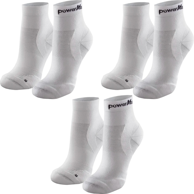 Power Max 全鎖跟貼紮型運動襪 3雙