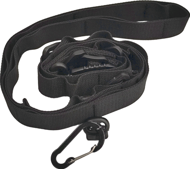 側背式掛繩, 黑色, 1個