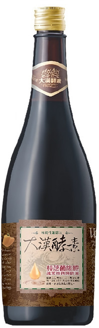 大漢酵素 樟芝菌絲體蔬果植物醱酵液, 720ml, 1瓶