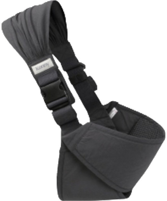 코니 듀얼 서포트 사이드 힙시트 아기띠, 차콜